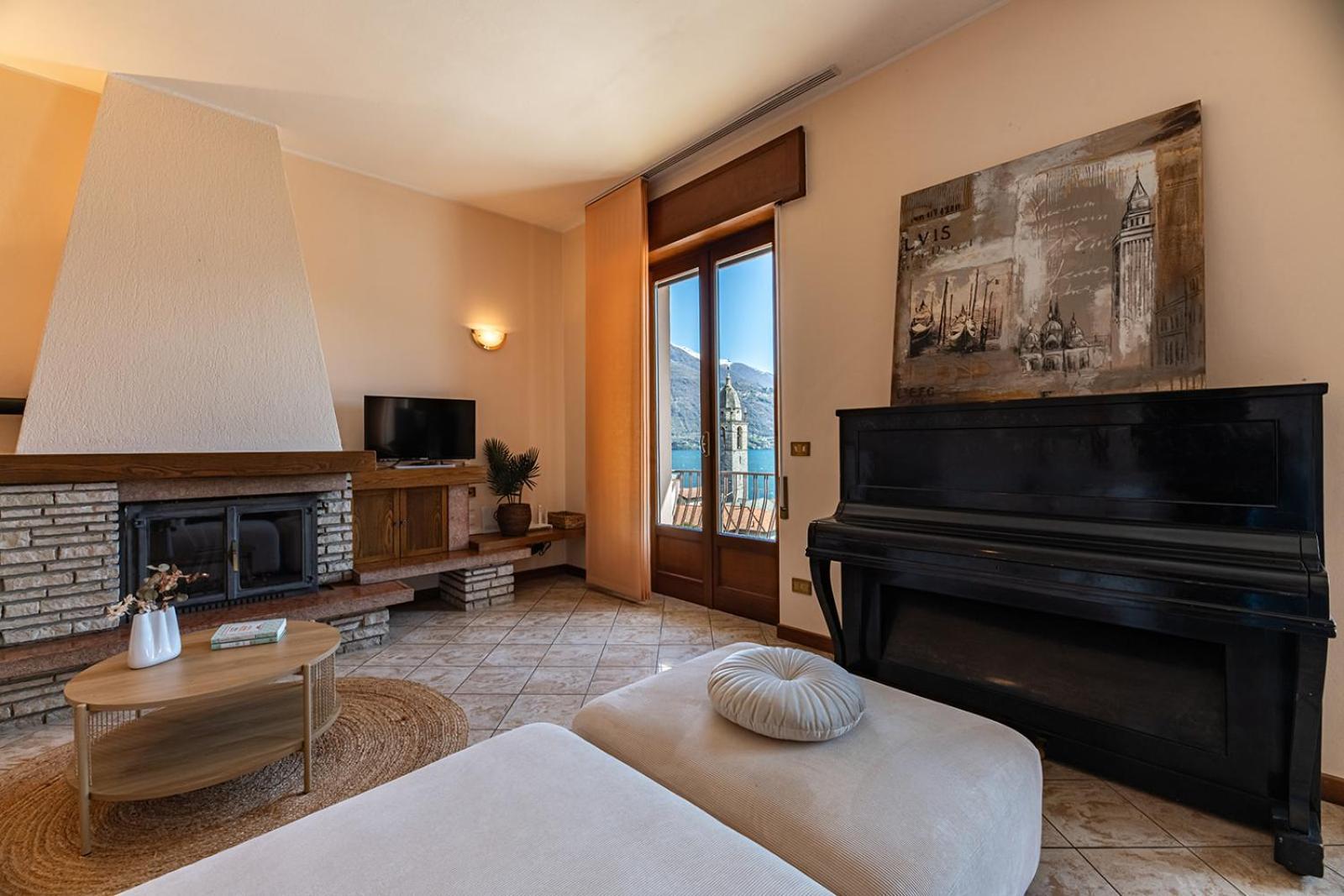 Appartamento Bellavista - Lake Como View - Near The Beach Cremia Exterior photo