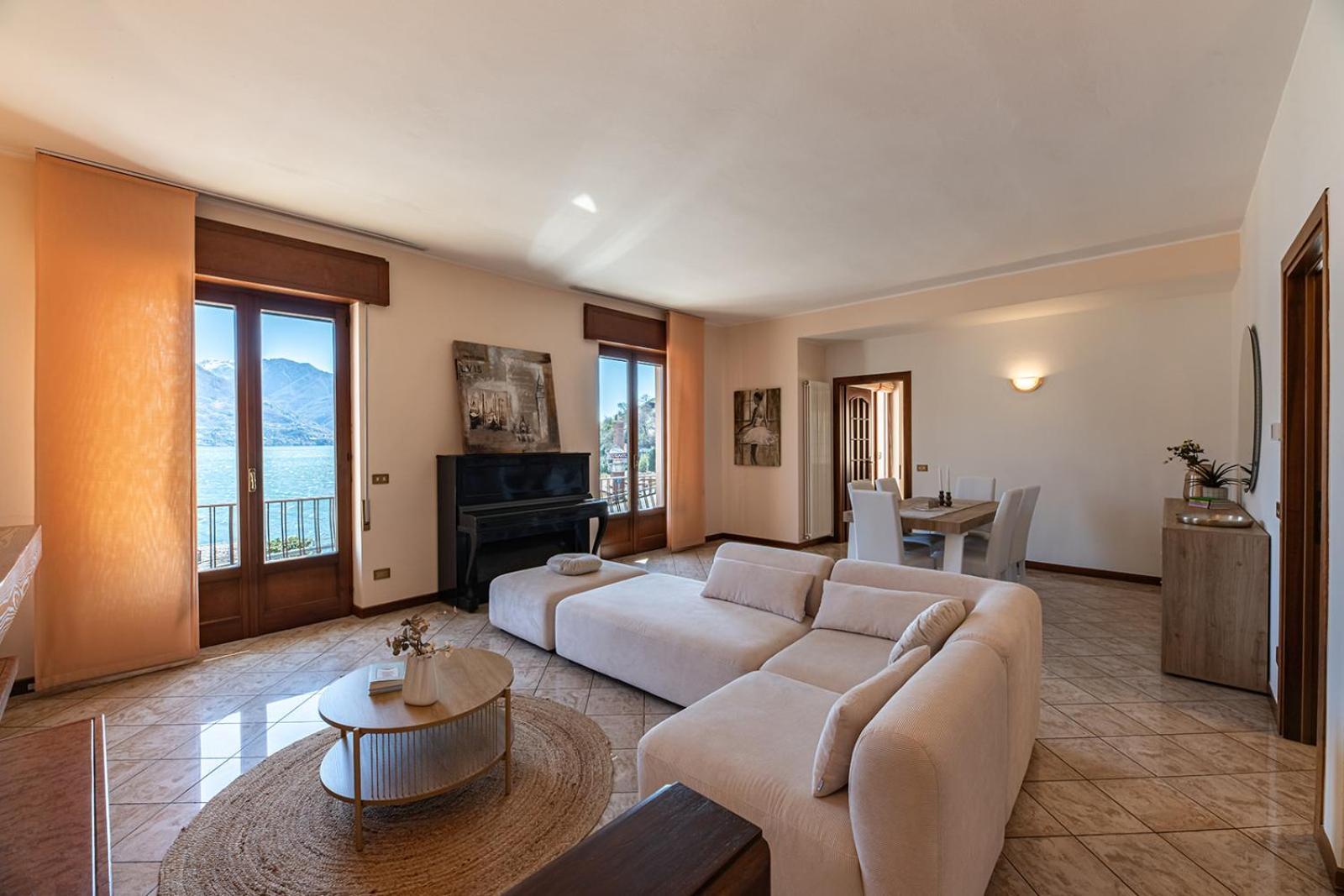 Appartamento Bellavista - Lake Como View - Near The Beach Cremia Exterior photo